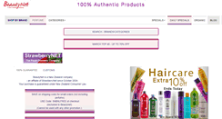 Desktop Screenshot of beautynet.co.nz